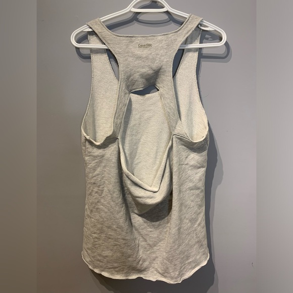 Calvin Klein Performance Grey Tank Top - Picture 2 of 7